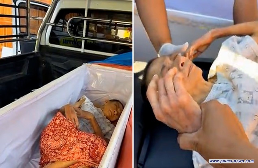 تايلندية تعود للحياة قبل دقائق من حرق جثمانها!